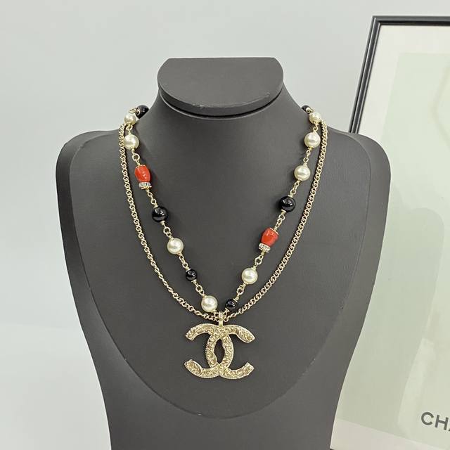 Code N972 0384820 Chanel Necklace Hot Selling Item New Arrival Chanel 24 Lava Re