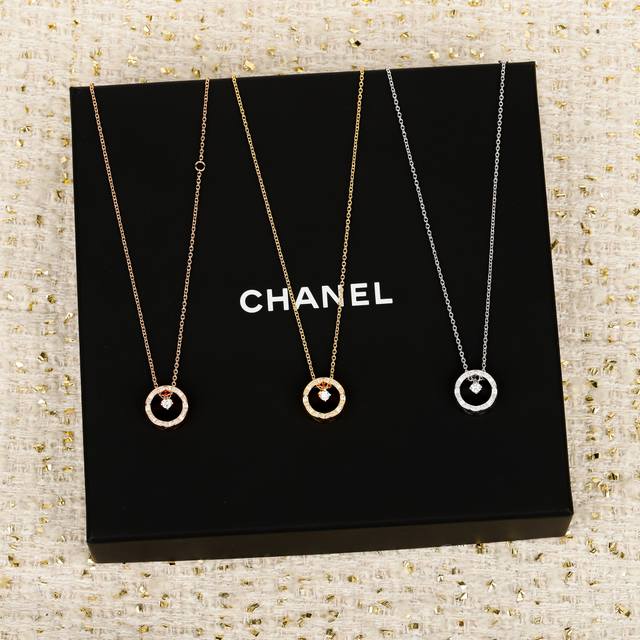 211964 We produce diamond-patterned necklaces, and can customize 18K real gold a