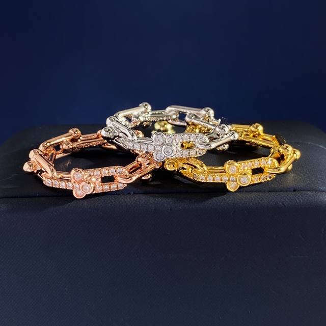 Df80 Tiffany & Co. Tfn European and American modern fashion, unique interlocking