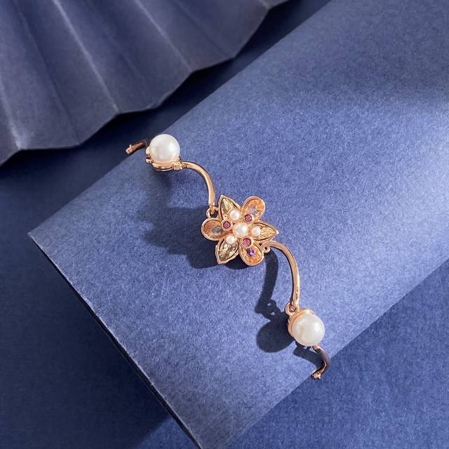 Bracelet Sh93 Swarovski Fashionable Luxury Diamond-Studded Zirconia Millet Pearl