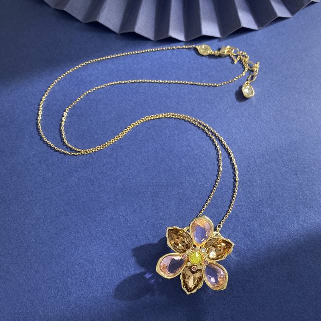 Sweater Chain Sh93 Swarovski European and American Exaggerated Grandeur Radiant