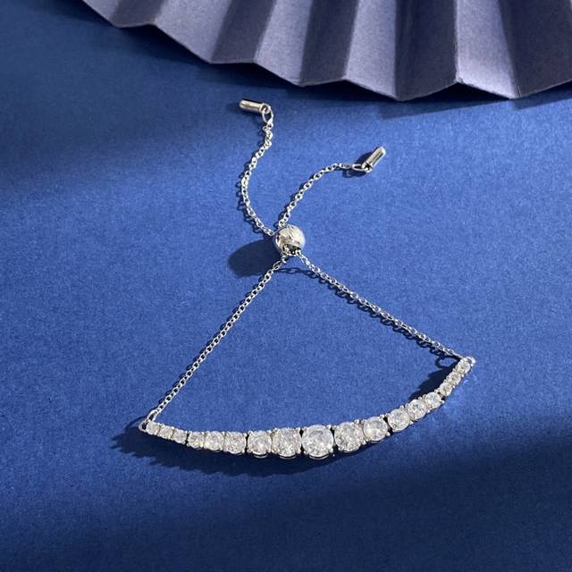 Bracelet Sh93 Swarovski Korean Style Ins Fashion Design Gradient Size Round Diam