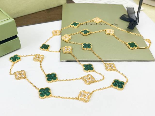 Vca Van Cleef & Arpels Twenty-Four-Leaf Clover Necklace (Wholesale)