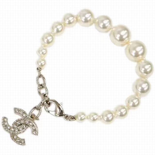 Chanel Z batch pearl bracelet, original brass material, large and small mother-o