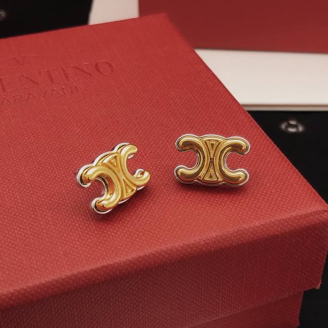 Item No. Sled0004 Celine's latest Arc de Triomphe earrings, identical to the ori