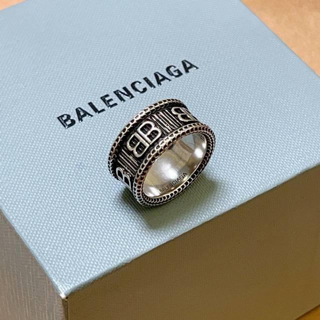 Hot-selling original Balenciaga ring, identical to those in boutiques. Unique an