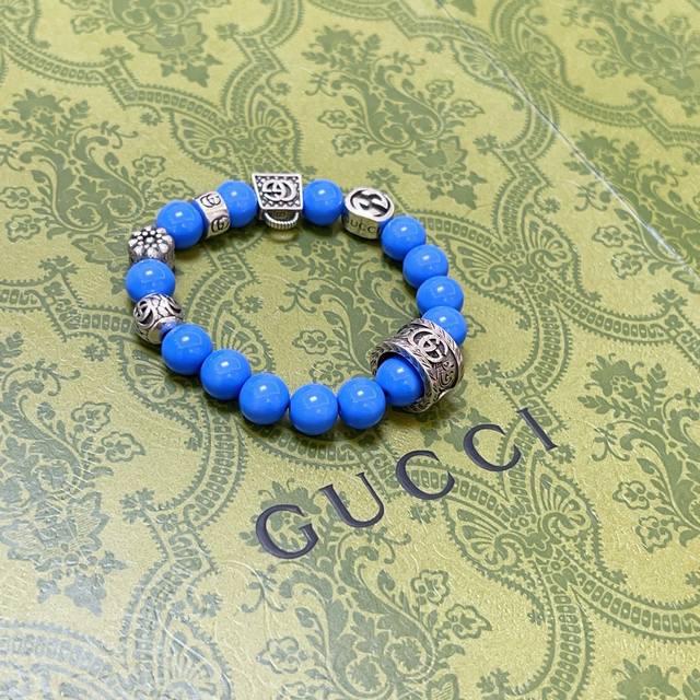 Gucci unisex bracelet, latest natural stone bracelet, higher grade, celebrity st