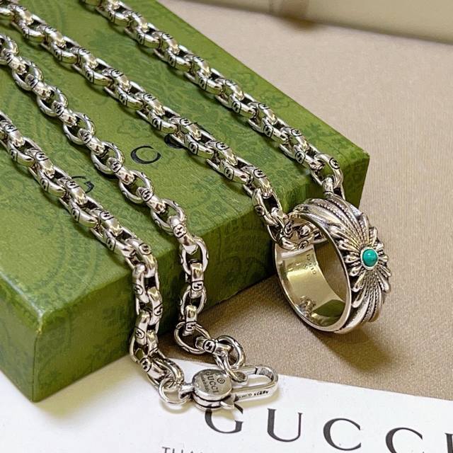 Gucci necklace, latest model, higher-end chain, celebrity style, Anger Forest se