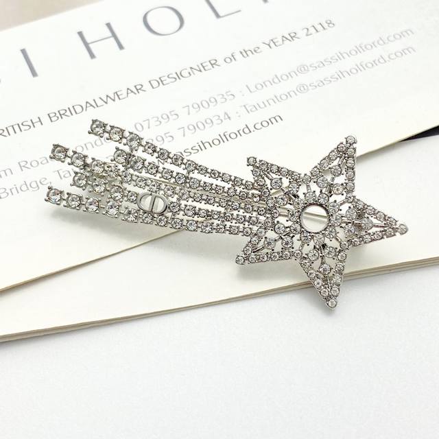 Code A667 0257825 Dior Brooch Hot Selling Item - New Arrival! Dior Crystal Meteo