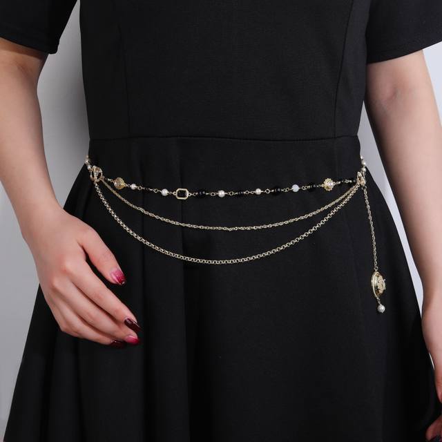 Chanel New Waist Chain, 1:1 Quality, Classic Cc Logo, High-End and Versatile, In