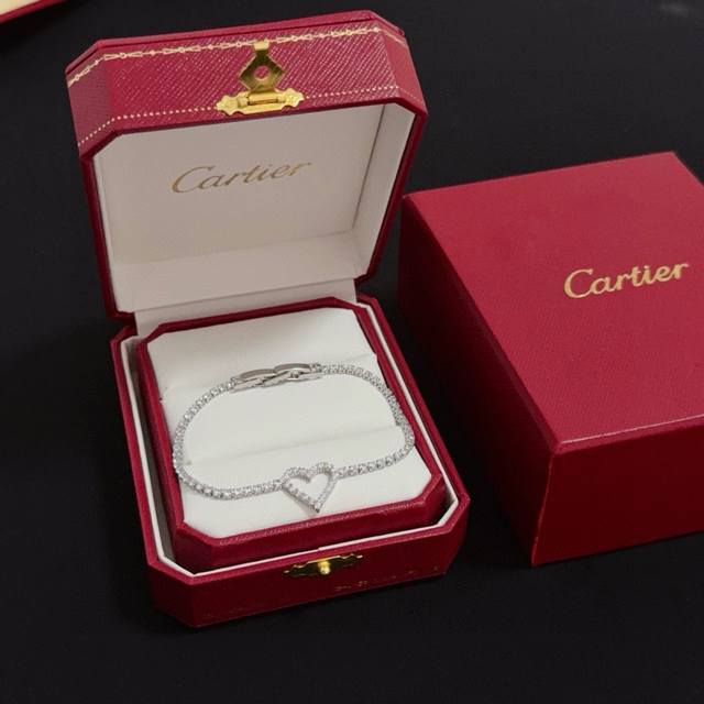 Cartier Love Diamond Bracelet, High-End Custom Version. Featuring diamond-set cr