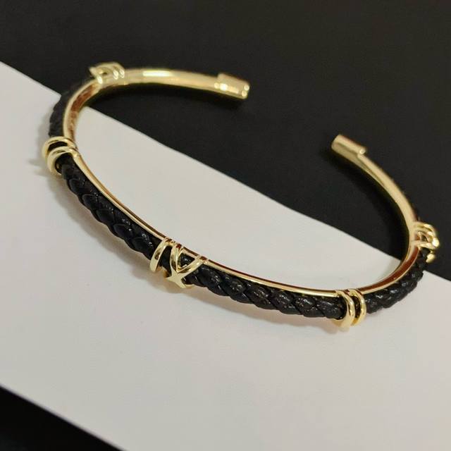 Black Cartier Bamboo Bangle, a celebrity and influencer favorite, a hot item on