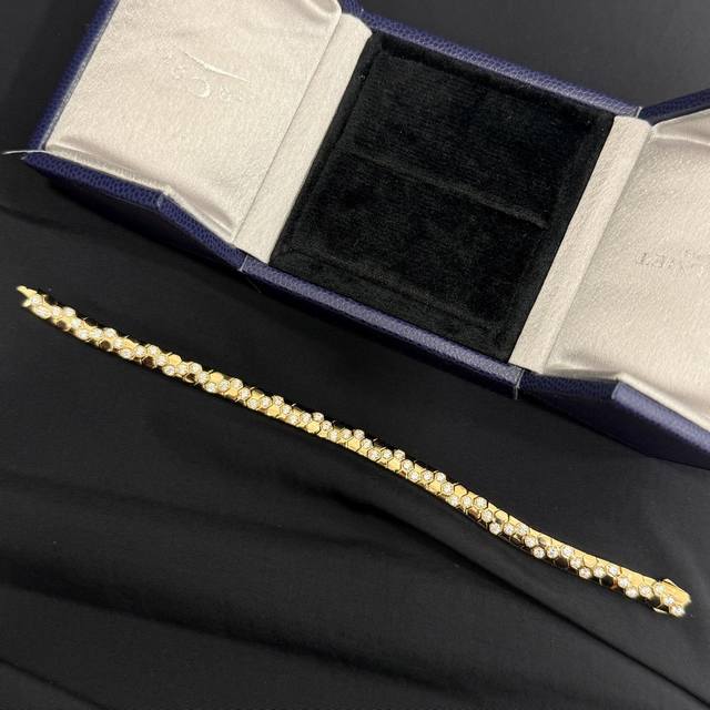 A5199 Shangmei's new wave honeycomb series bracelet, a luxurious and high-end cu