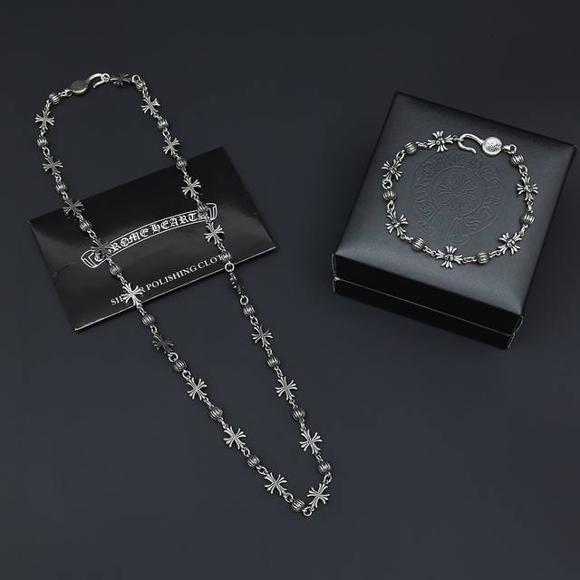 Necklace and Bracelet So cool! Latest Chrome Hearts design Not going to be a hit