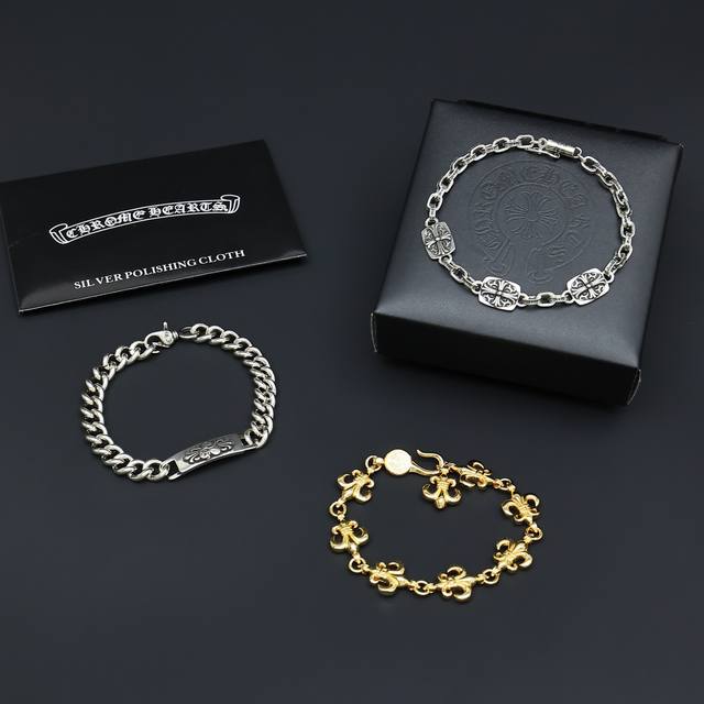 So cool! The latest Chrome Hearts necklace! A must-have! Factory direct sales! 1