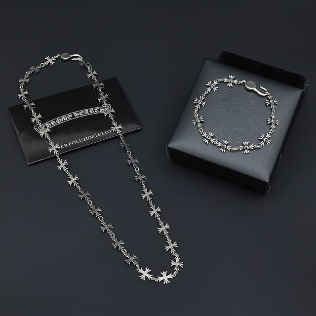 Necklace Bracelet So cool! Latest Chrome Hearts design Not going to be a hit Fac
