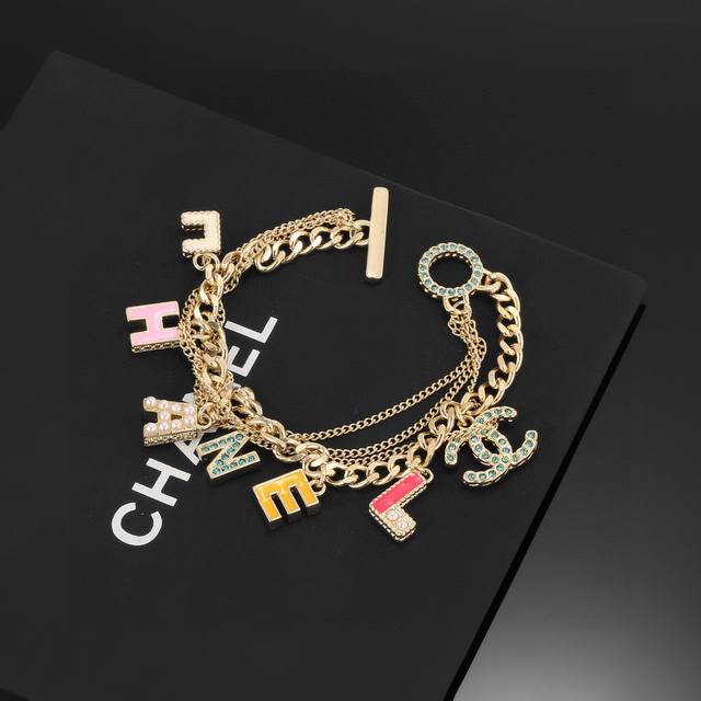 Chanel's new bracelet features a simple letter design with a striking silhouette