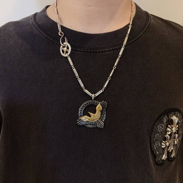 New Arrival: Goro's Takahashi Goro Eagle Necklace, Top-Tier Version, Exclusively