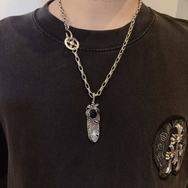 New Arrival: Goro's Takahashi Goro Feather Necklace, Top-Tier Version, Exclusive