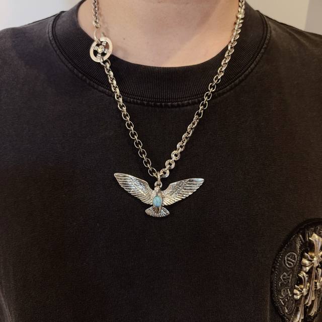 New Arrival: Goro's Takahashi Goro Eagle Necklace, Top-Tier Version, Exclusively