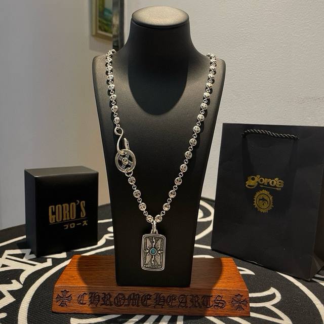 New Arrival: Goro's Takahashi Goro Turquoise Square Pendant, Takahashi Classic B