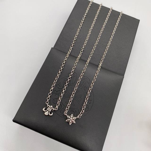 Exquisite Chrome Hearts Classic Retro Clavicle Necklace - Focusing on high-end q