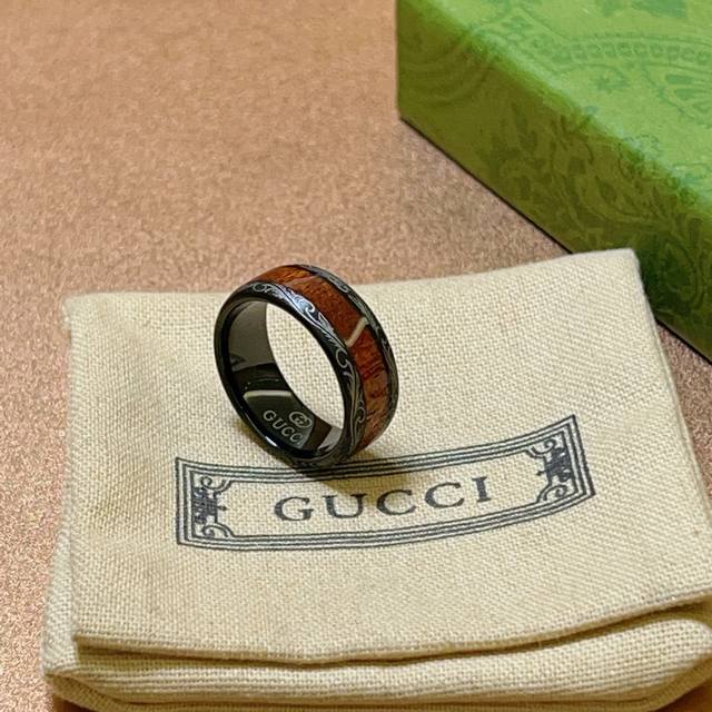 Gucci ring, latest style, higher grade, celebrity style, Anger Forest series, V