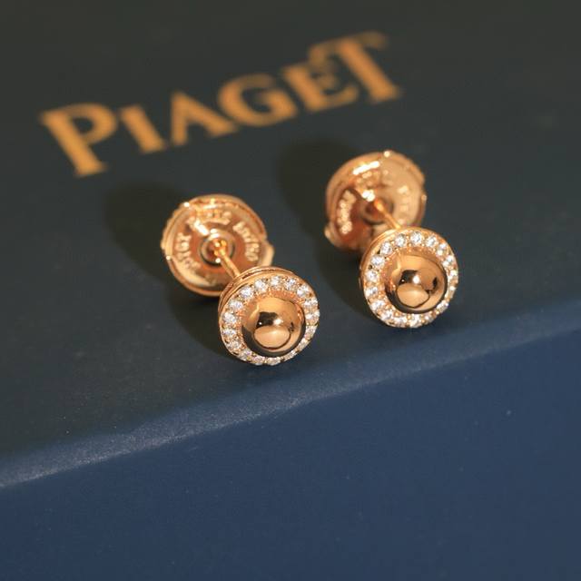 Exquisite Piaget Earrings - Perfect Gift - S925 Sterling Silver with Logo, Vacuu