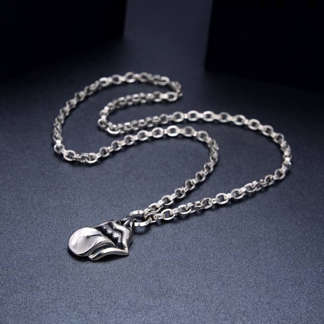 Trendy Chrome Hearts Personalized Tongue Necklace (Ddd)