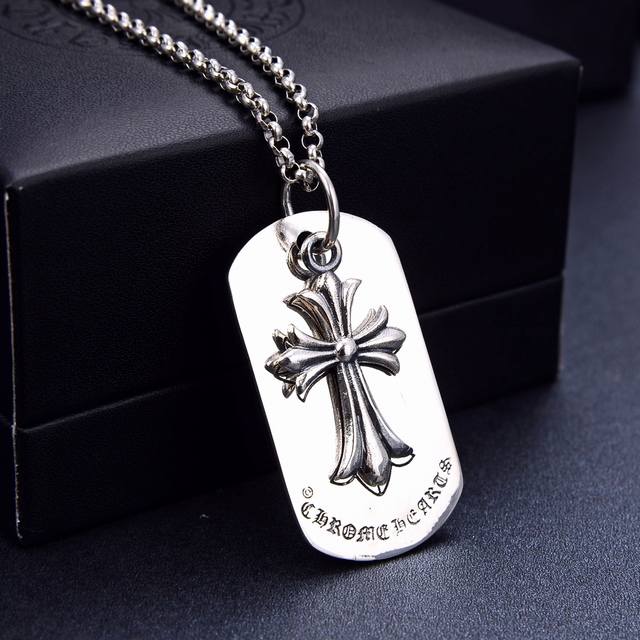 Hot Selling Chrome Hearts Trendy Brand Unisex Double Cross Hangtag Personalized