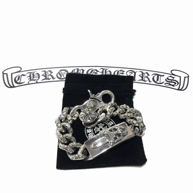 Chrome Hearts Totem Swords Lobster Clasp Bracelet Ddd