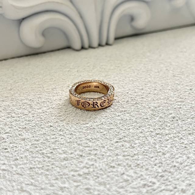 Chrome Hearts 22K Forever Ring Ddd