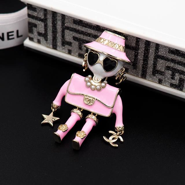 Chanel 2025 Fall/Winter New Doll Collection Brooch Ddd