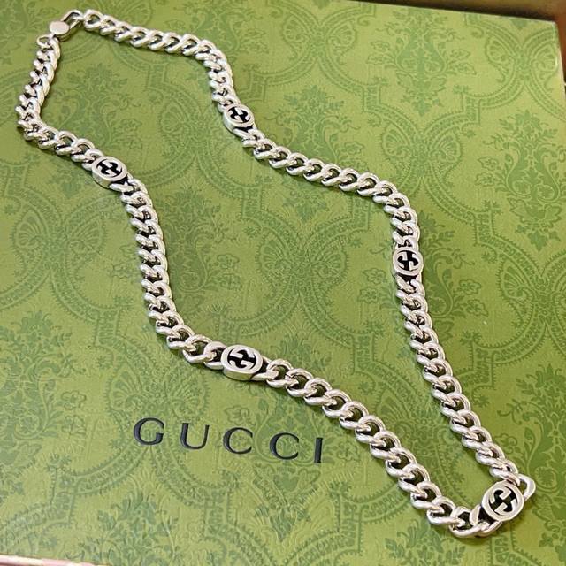Gucci Necklace - Latest Model, Higher-End Chain, Celebrity-Style Anger Forest Se