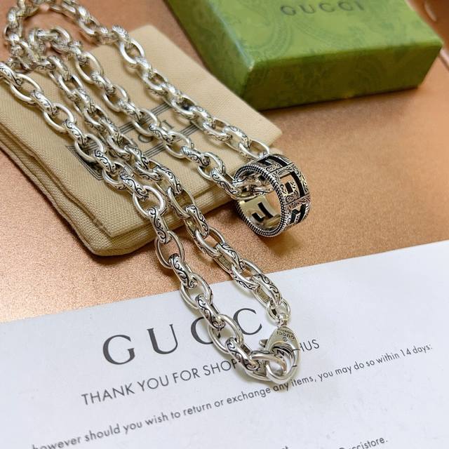 Gucci Necklace - Latest Model, Higher-End Chain, Celebrity Style, Anger Forest S