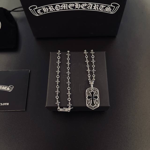 So cool! The latest Chrome Hearts necklace! A must-have! Factory direct sales! 1