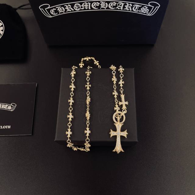 This is the coolest new Chrome Hearts necklace ever! A must-have! Factory direct