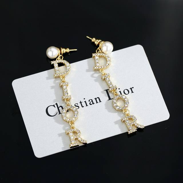 Dior Pearl Earrings. These Dior Tribales earrings offer a fresh take on Dior's i