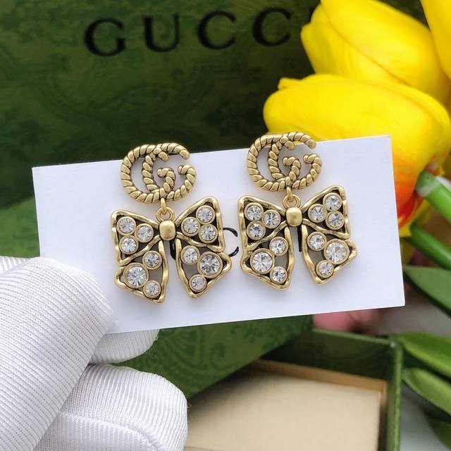 Item No. Ged0124 Gold Earrings Item No. Ged0161 Silver Earrings Gucci Bow Earrin