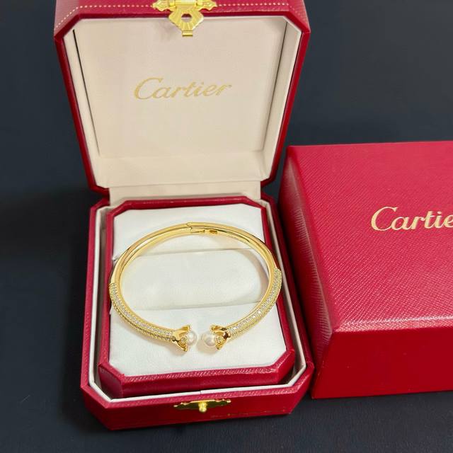 Cartier Diamond-Set Bangle, High-End Custom Version. Diamond setting craftsmansh