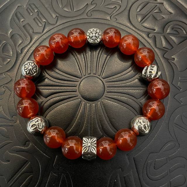 New boutique quality Chrome Hearts classic retro multi-element bracelet/bracelet