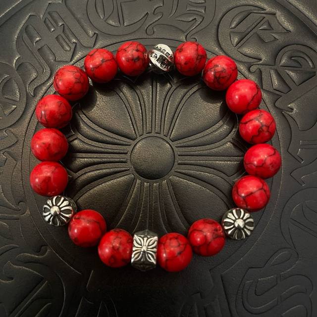 New boutique quality Chrome Hearts classic retro multi-element bracelet/bracelet