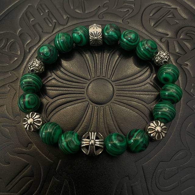 New boutique quality Chrome Hearts classic retro multi-element bracelet, popular