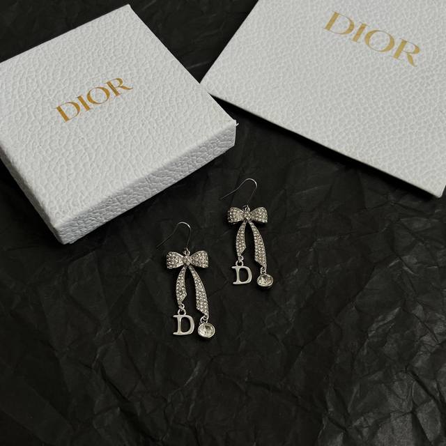 Dior vintage earrings, identical to those in boutiques, new arrival, selected or