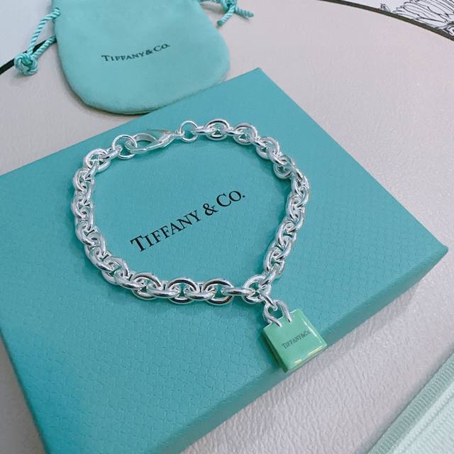 Tiffany & Co. Bracelet, exquisite silver version, celebrity style, vintage distr