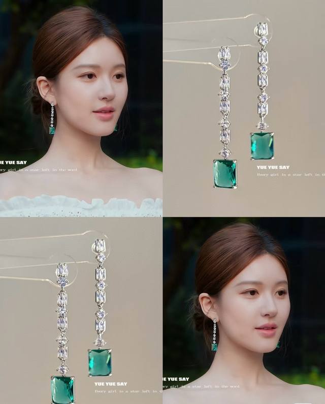 Zhao Lusi's style, "Promise You Glory," luxurious European and American style, d