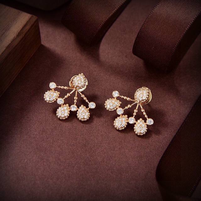 Boucheron's new stud earrings feature a unique and distinctive design that will