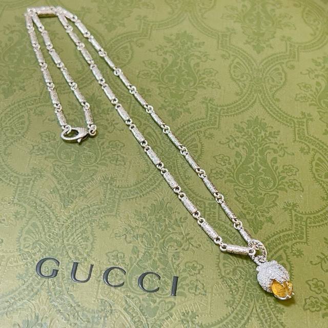 Gucci Necklace - Latest Model, Higher-End Chain, Celebrity Style, Anger Forest S
