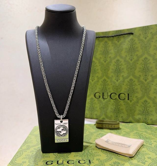 New Gucci Necklace Release 2025 Latest Model, Higher-End Chain, Celebrity Style,