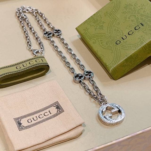 Gucci Necklace - Latest Model, Higher-End Chain, Celebrity Style, Anger Forest S